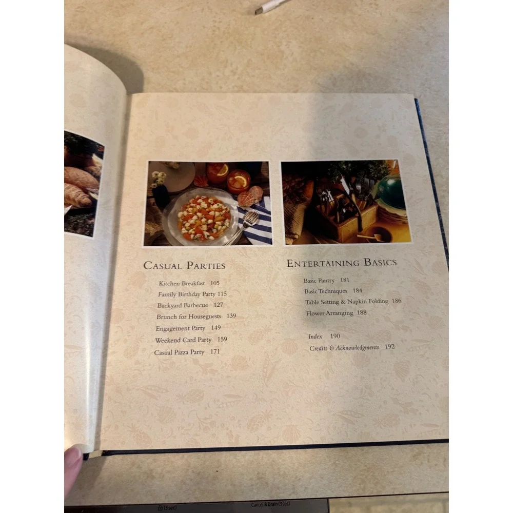 Williams Sonoma Casual Occasions Cookbook Chuck Williams Joyce Goldstein Book
